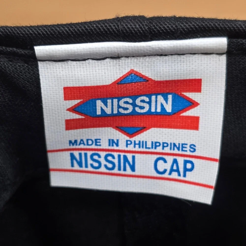 Vintage Chevrolet Impala Hat Mens OSFA Black Embroidered Rope Trucker Nissin Cap